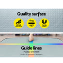 Everfit 4M Air Track Gymnastics Tumbling Exercise Mat Inflatable Mats 20CM Thick + Pump