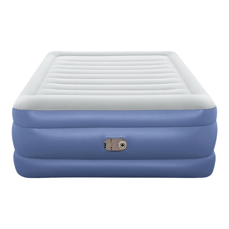 Bestway Queen Air Bed Inflatable Mattress Sleeping Mat Battery Built-in Pump