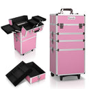 Embellir 7 in 1 Portable Cosmetic Beauty Makeup Trolley - Pink