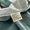 Cosy Club Washed Cotton Quilt Set Green Blue Double
