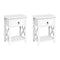 Artiss Set of 2 Bedside Tables Drawers Side Table Nightstand Lamp Chest Unit Cabinet