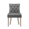 Artiss French Provincial Dining Chair - Grey
