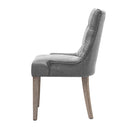 Artiss French Provincial Dining Chair - Grey