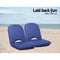 Artiss Foldable Beach Sun Picnic Seat - Navy
