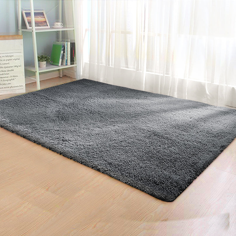 Artiss Ultra Soft Shaggy Rug 160x230cm Large Floor Carpet Anti-slip Area Rugs Black