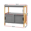 Artiss Buffet Sideboard Cabinet Storage Shelf Cupboard Hallway Tabe Sliding Door