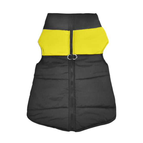 PaWz PaWz Dog Winter Jacket Padded Pet Clothes Windbreaker Vest Coat 5XL Yellow