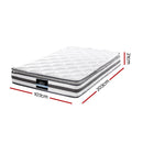Giselle Bedding Normay Bonnell Spring Mattress 21cm Thick King Single
