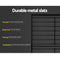 Artiss Metal Bed Frame Double Size Platform Foundation Mattress Base SOL Black