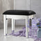 Artiss Mirrored Furniture Dressing Table Stool Foot Vanity Stools Makeup Chairs