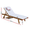 Gardeon Sun Lounge Wicker Lounger Day Bed Wheel Patio Outdoor Setting Furniture