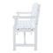 Gardeon Wooden Garden Bench Chair Outdoor Furniture Patio Deck 3 Seater White