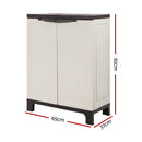 Gardeon Outdoor Storage Cabinet Cupboard Lockable Garage 92cm