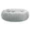i.Pet Pet bed Dog Cat Calming Pet bed Medium 75cm Light Grey Sleeping Comfy Cave Washable