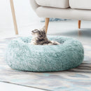 i.Pet Pet bed Dog Cat Calming Pet bed Medium 75cm Teal Sleeping Comfy Cave Washable
