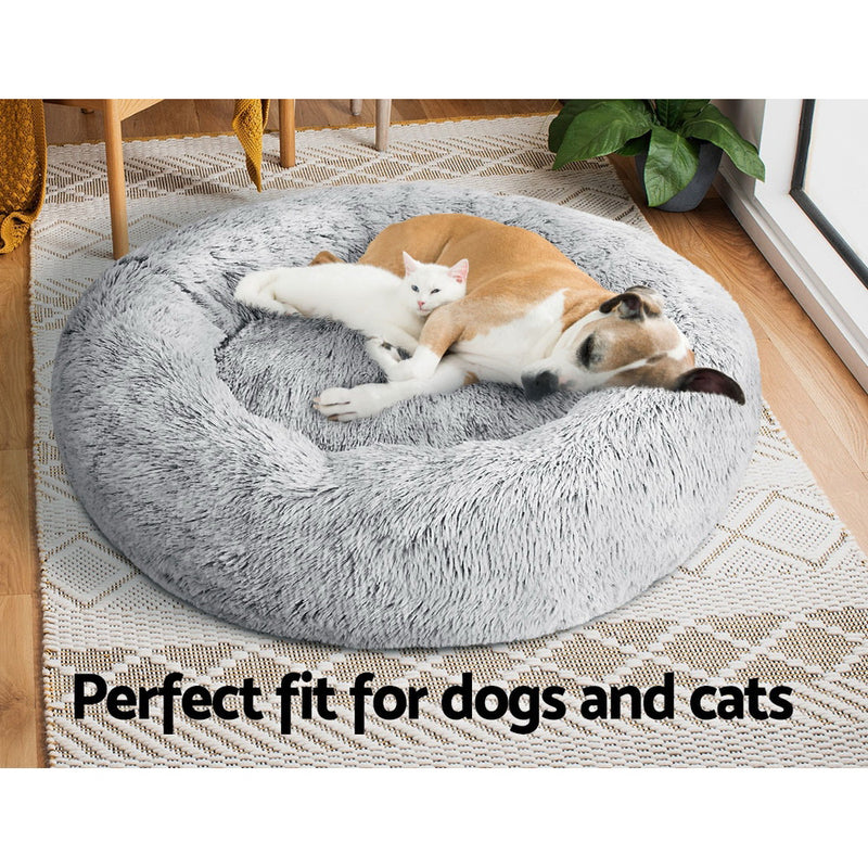 i.Pet Pet Bed Dog Bed Cat Large 90cm Charcoal