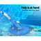 Aquabuddy Pool Cleaner Automatic Floor Climb Wall Vacuum Swimming Pool 10M Hose