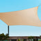 Instahut 3x5m Shade Sail Sun Shadecloth Canopy 280gsm Sand