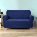 Artiss High Stretch Sofa Cover Couch Protector Slipcovers 2 Seater Navy