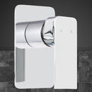Cefito Bathroom Mixer Tap Faucet Rain Shower head Set Hot And Cold Diverter DIY Chrome