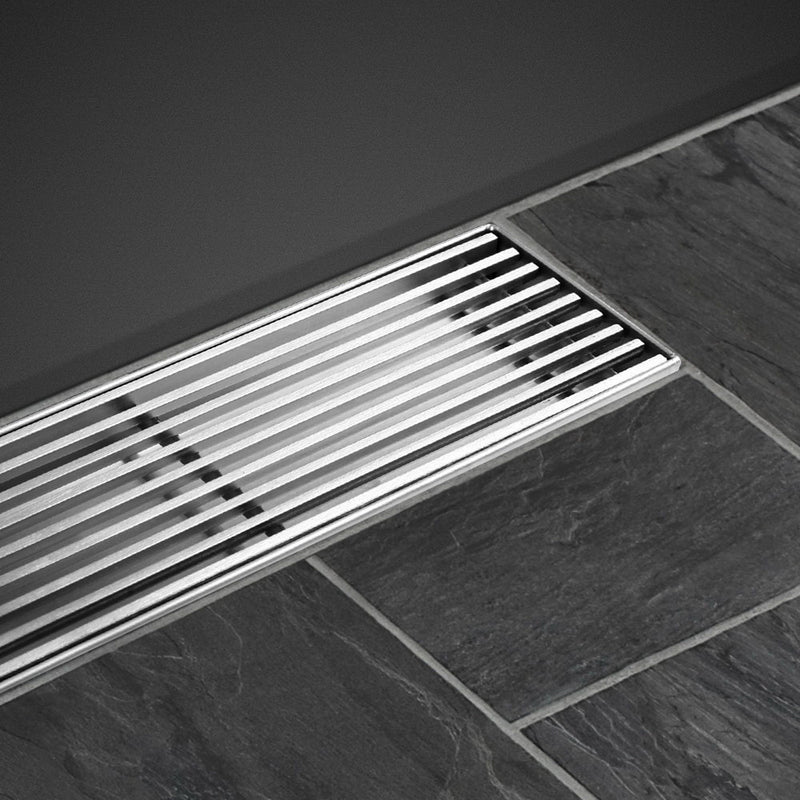 Cefito Shower Grate Heelguard 900mm Drain Stainless Steel Floor Waste Bathroom