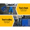 Giantz 7 Drawer Tool Box Cabinet Chest Storage Garage Toolbox Organiser Set Blue
