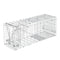 Humane Animal Trap Cage 94 x 34 x 36cm  - Silver