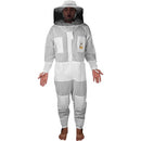 OZBee Premium Full Suit 3 Layer Mesh Ultra Cool Ventilated Round Head Beekeeping Protective Gear Size  M