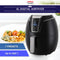 Kitchen Couture 4 Litre Air Fryer Digital Display Black 1400W Healthy Cooker  Black