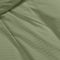 Royal Comfort Kensington 1200 Thread Count 100% Cotton Stripe Quilt Cover Set - Queen - Olive
