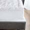 Royal Comfort 1200GSM Deluxe 7-Zone Mattress Topper Luxury Gusset Breathable - Queen - White