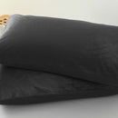 Royal Comfort Velvet Quilt Cover Set Super Soft Luxurious Warmth - Queen - Charcoal