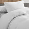 Royal Comfort Velvet Corduroy Quilt Cover Set Super Soft Luxurious Warmth - King - White