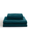 Royal Comfort Velvet Corduroy Quilt Cover Set Super Soft Luxurious Warmth - King - Forest Green