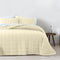 Royal Comfort Coverlet Set Bedspread Soft Touch Easy Care Breathable 3 Piece Set - King - Beige