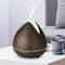 Essential Oils Ultrasonic Aromatherapy Diffuser Air Humidifier Purify 400ML - Dark Wood