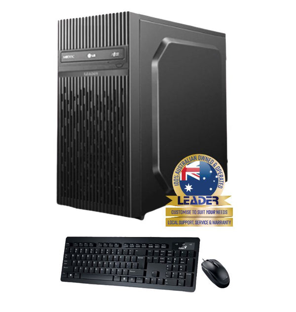 Leader Visionary 6060 Desktop Computer PC, AMD Ryzen 5, 8GB DDR4, 500GB SSD, Win 11 Home