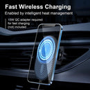 15W Wireless Car Charger Magnetic with QI Fast Charging compatible with all iPhone