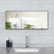 Full-Length Mirror Long Standing for Bedroom and Bathroom (80 x 34 cm, Black)