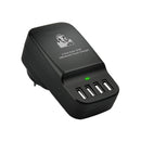 mbeat Gorilla Power 34W 4-Port USB Travel Charger (US/UK/EU/AUS)