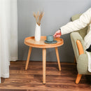 Sommer Bamboo Round Coffee Side Table
