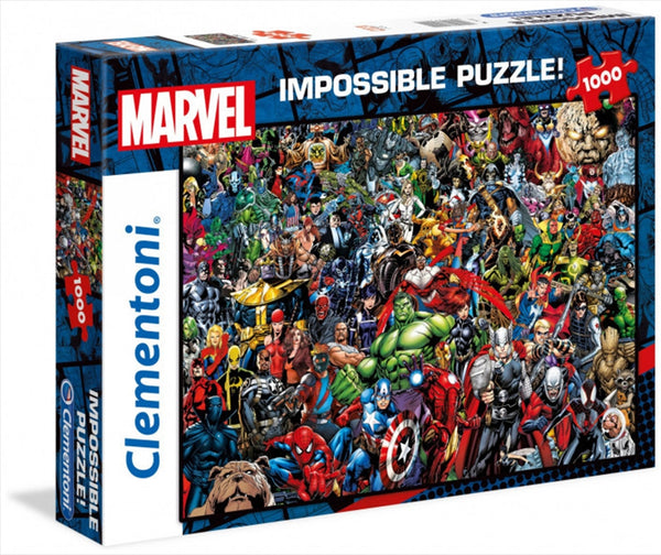 Clementoni Disney Puzzle Marvel Impossible Puzzle 1000 Pieces