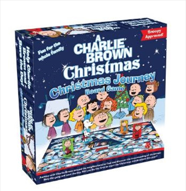 Peanuts Charlie Brown Christmas Board Game