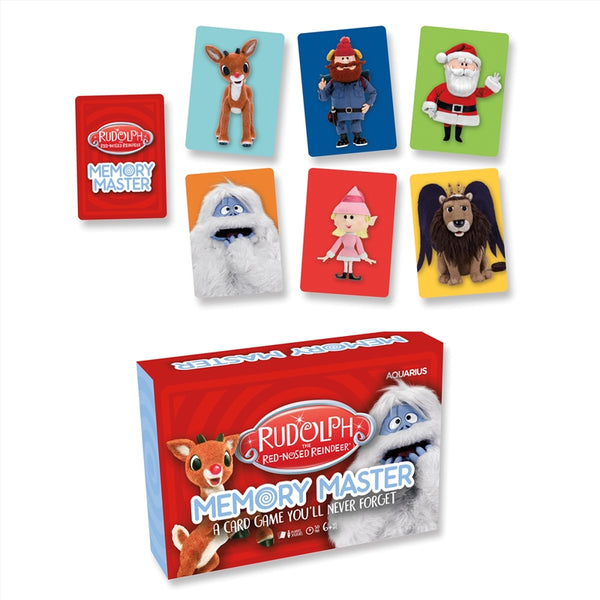 Memory Master Card Game - Rudolph The Red Nosed Reindeer  Edition