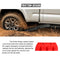 X-BULL Recovery tracks Sand tracks 2pcs 10T Sand / Snow / Mud 4WD Gen 3.0 - Red