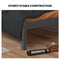 Kingston Slumber King Single Wooden Timber Bed Frame, Grey