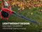 BAUMR-AG Cordless Leaf Blower Vacuum Petrol Hand Garden Lawn Held Vac 2-Stroke