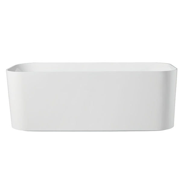 MARBELLA Bathtub Acrylic Freestanding Bath Tub Gloss White 1750x800x633mm