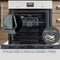 EuroChef 60cm Stainless Electric Wall Oven 8 Function Built-in Fan Forced Grill Touch Control