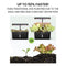 PLANTCRAFT 8 Pod Indoor Hydroponic Growing System, with Water Level Window & Pump, Black